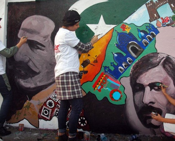 Lahore students participate in wall street art competition – The Express Tribune